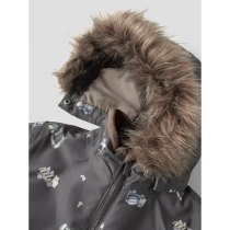 NAME IT Flyverdragt Snow10 Blackened Pearl 